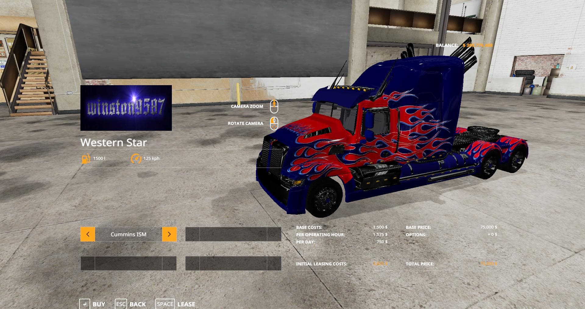 Western Star Optimus Prime 3