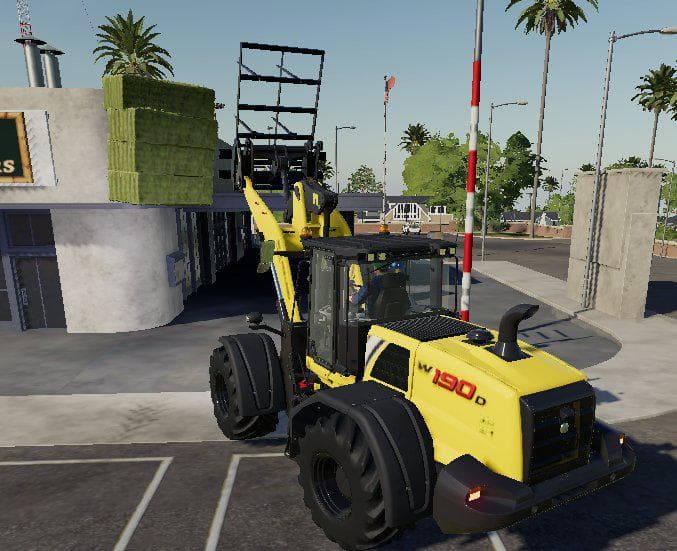 Wheel Loader Bale Fork 2