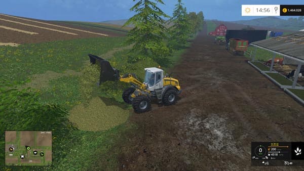 Wheel loader shovel [MP]