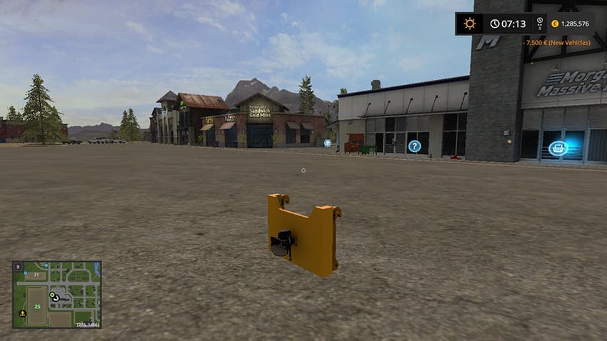 Wheel Loader To Trailer Adapter [MP] 2