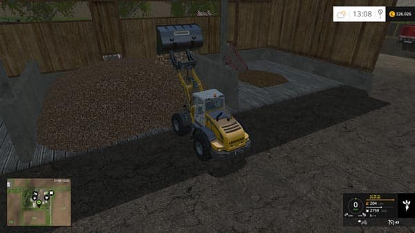 Wheel loader shovel [MP]