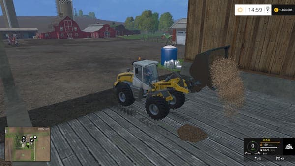 Wheel loader shovel [MP]