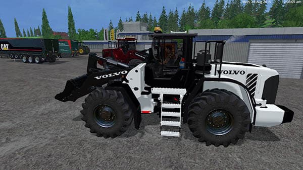 Wheelloders White Volvo 180F 3