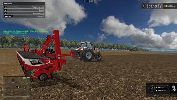 White Planters Pack 2