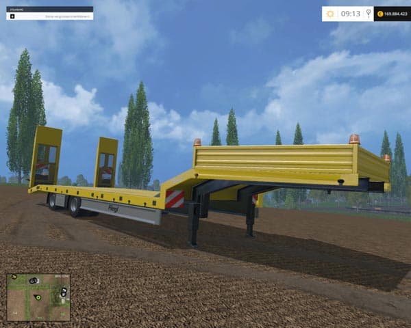 Wide Fliegltieflader [MP]