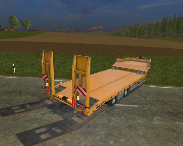 Wide Fliegltieflader [MP] 2