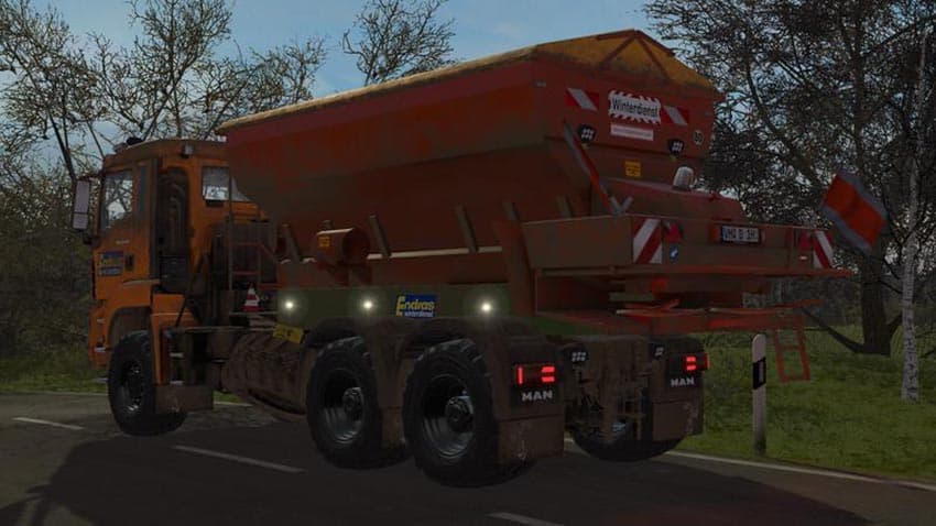 Winter service truck MAN (deco) 2