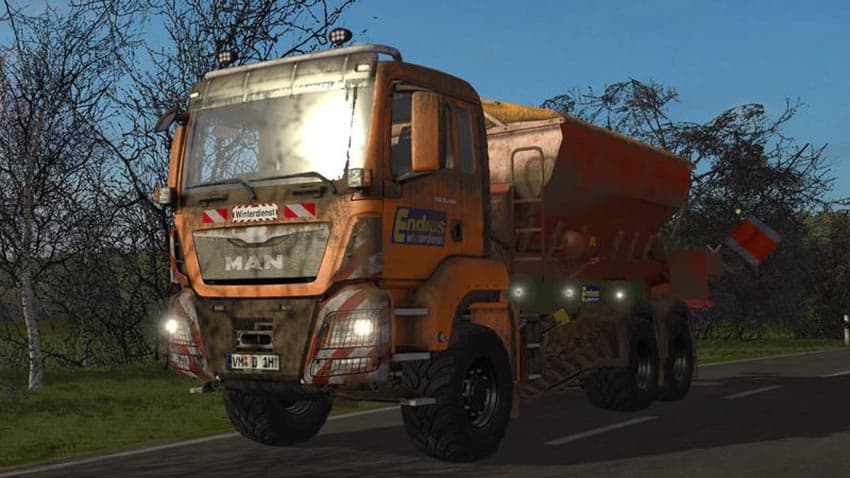 Winter service truck MAN (deco)