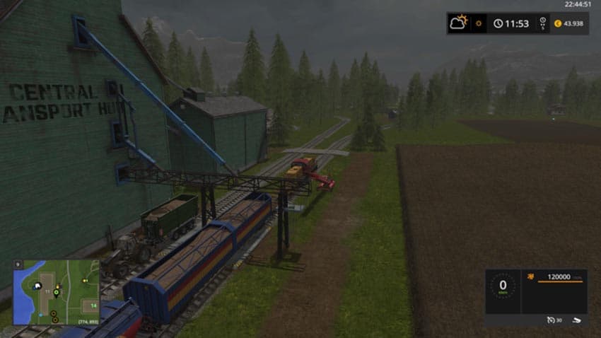 Wood chips for the train [SP] 3