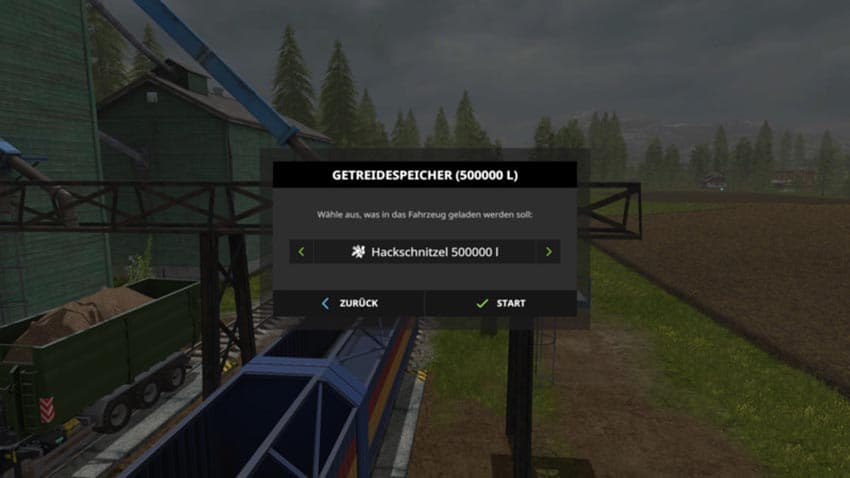 Wood chips for the train [SP] 2