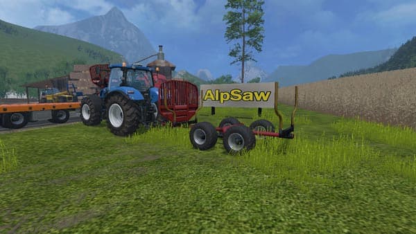 Wood Trailer TM12 Beta [MP] 2