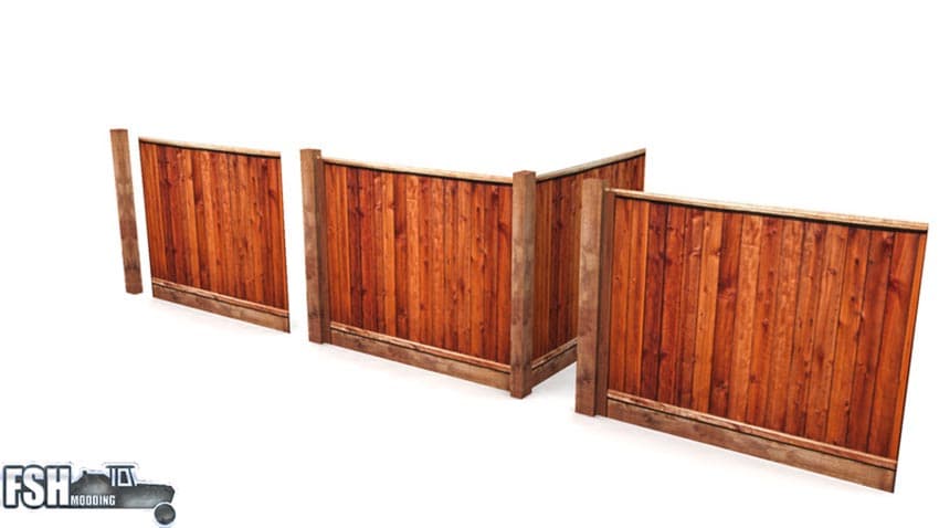 Wood fence pack [SP] 3