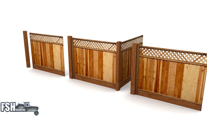 Wood fence pack [SP]