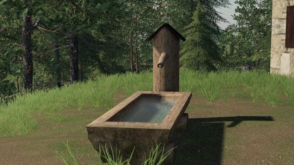 Wooden Fountain 3