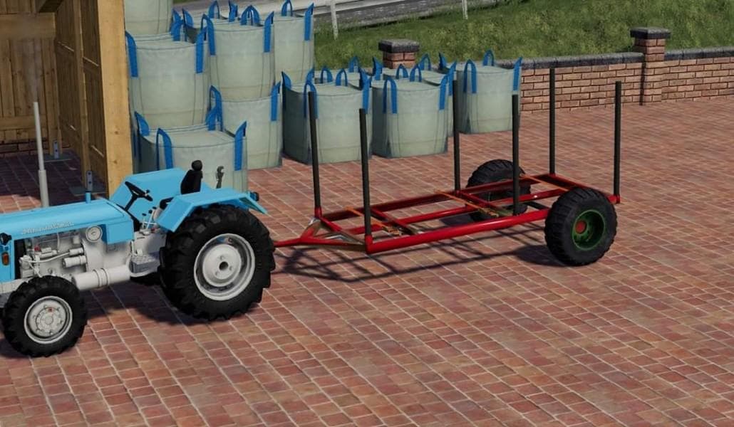 Wooden trailer