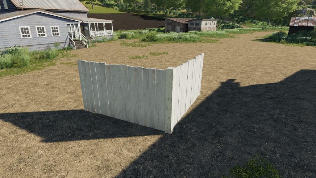 Wooden Fences Placeable 3