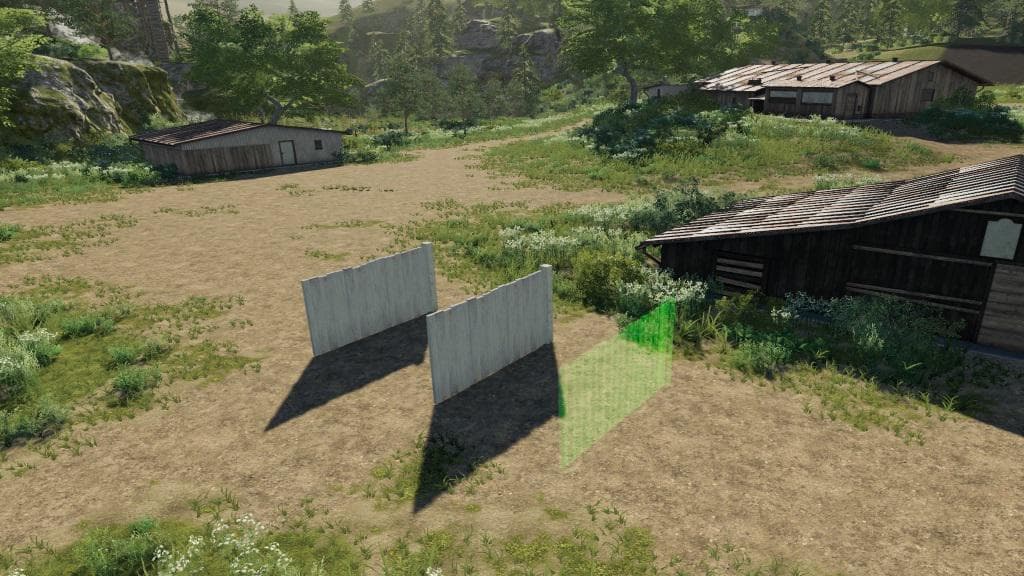 Wooden Fences Placeable