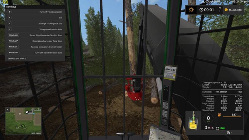Woodharvester Tree Info [SP] 2