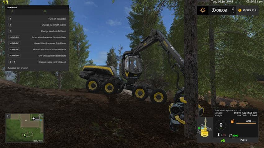 Woodharvester Tree Info [SP]