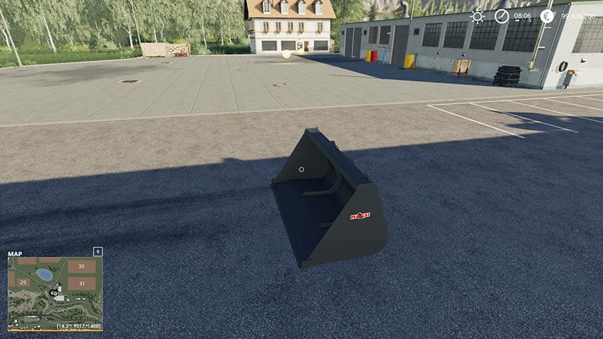 XL Telehandler Shovel 6000Liter 3