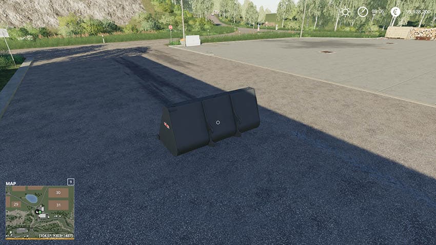 XL Telehandler Shovel 6000Liter 2