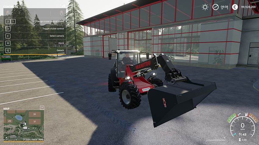 XL Telehandler Shovel 6000Liter