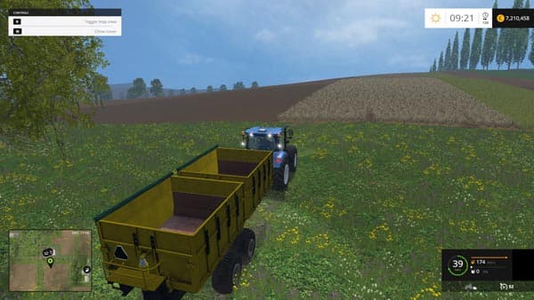 YELLOW TRAILER 2PTS 9 TRAILER 2