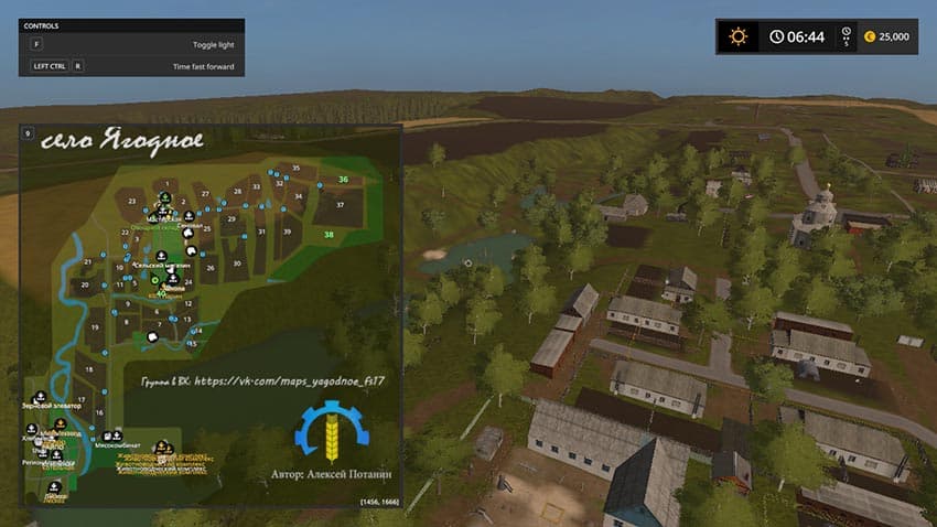 Yagodnoe map 4