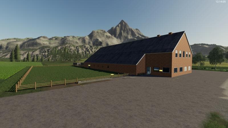 Yard with cowshed and willow Beta 3