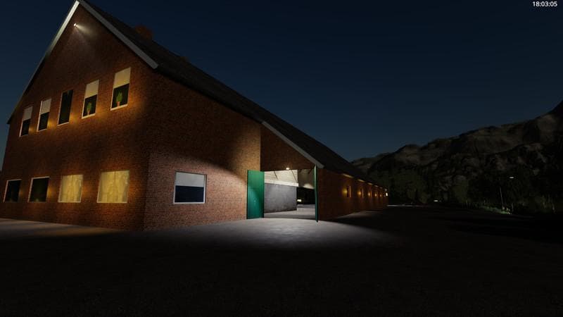Yard with cowshed and willow Beta 2