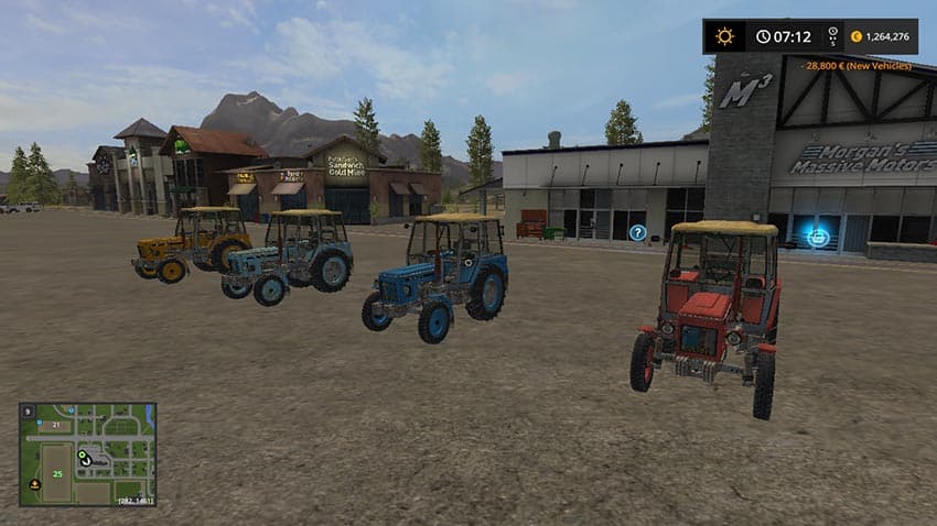 ZETOR 6911 PACK 3