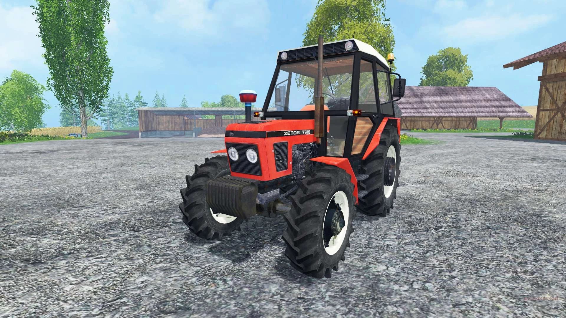ZETOR 7745 RED FL