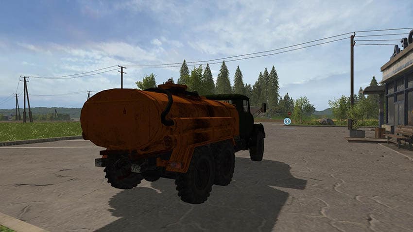 ZIL-131 Tank Gasoline 2