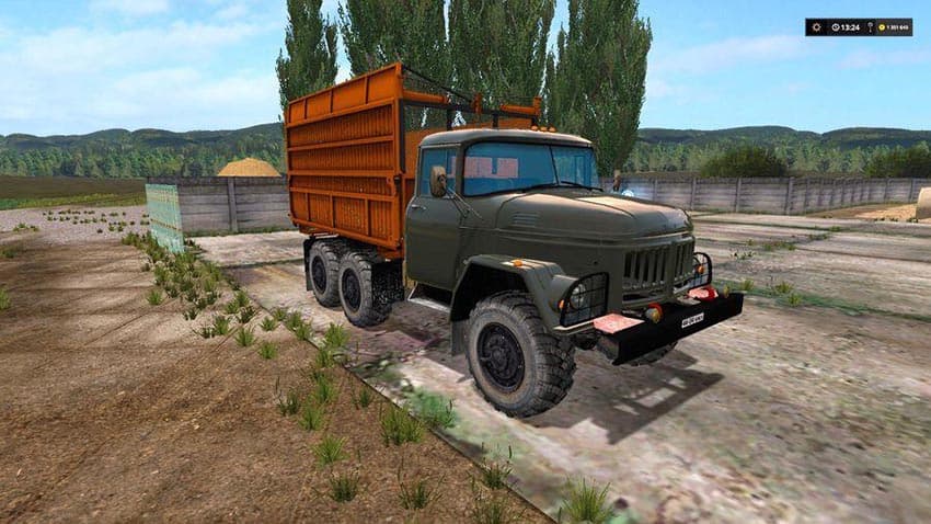 ZIL 131 silo 2
