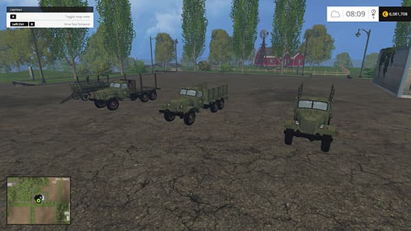 ZIL 157 Forest pack 3