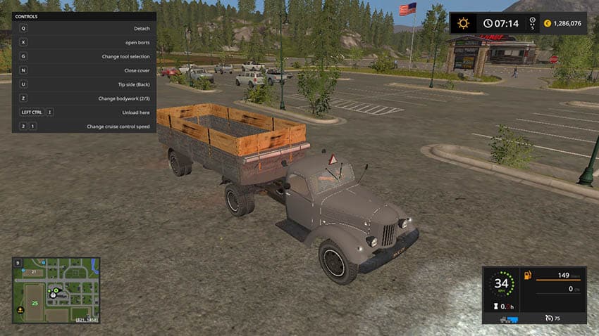 ZIL 164H + pricep