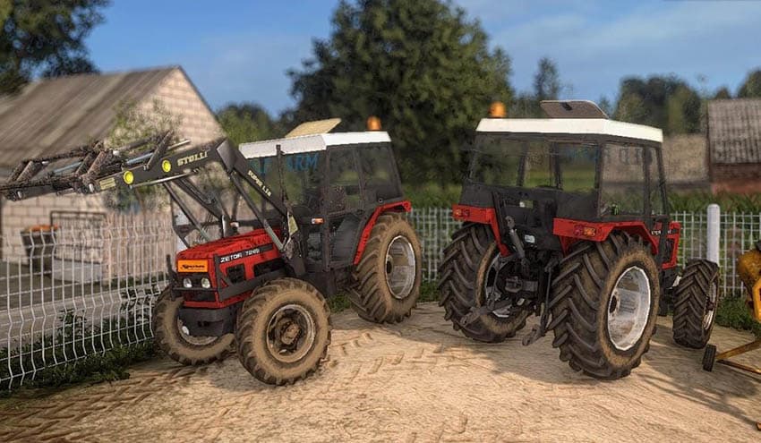Zetor 7245 + FL 3