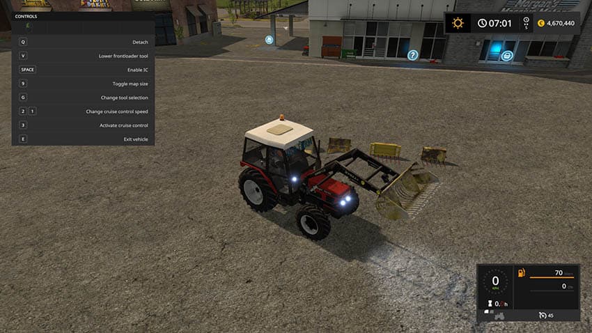 Zetor 7245 + FL