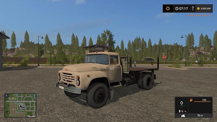 Zil 130 Flatbed 3