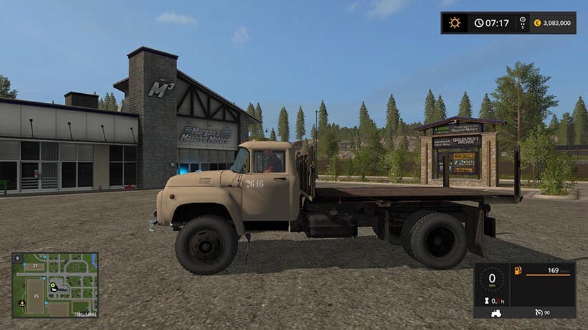 Zil 130 Flatbed 2