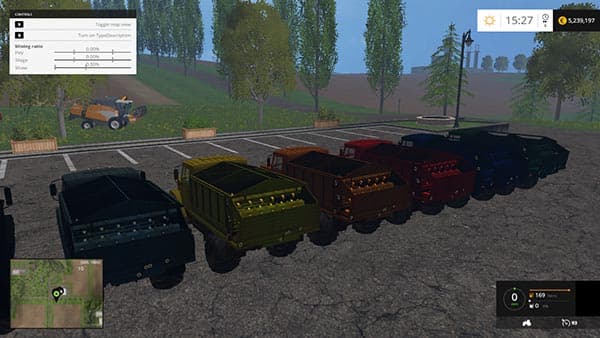 Zil 45065 mixerwagon shine multicolor Multifruit 2