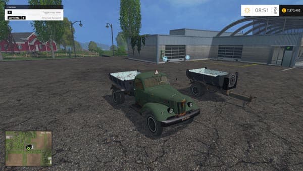 Zil 585L and trailer 3
