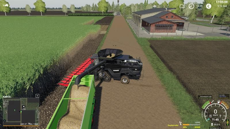 Zuckerrohr Ernter Pack 3