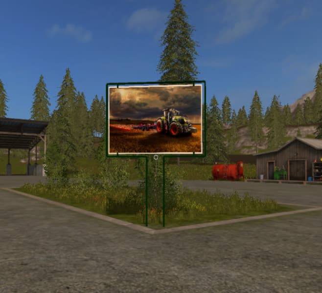 Advertising sign [SP]