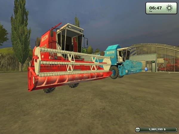 Bizon Z110 Red & Blue