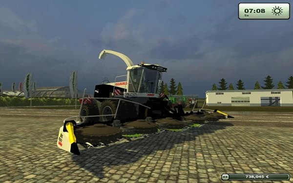 Claas Jaguar Black Edition With Orbis