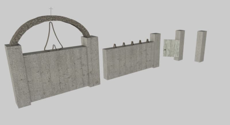Concrete fences [SP]
