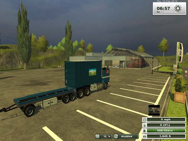 Container aanhanger [MP]