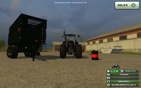 Deutz 7250 Spezial Lack