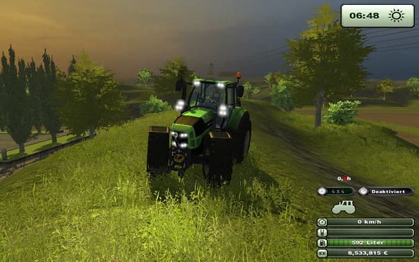 Deutz TTV 7250 Grun Quicke Q980